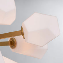 Load image into Gallery viewer, Tring LED Chandelier in Detail.

