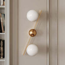 Load image into Gallery viewer, Wendover Wall Light in living room.
