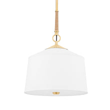 Load image into Gallery viewer, White Plains Pendant Light.
