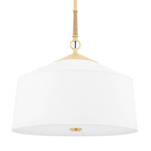 Load image into Gallery viewer, White Plains Pendant Light (3-Light).
