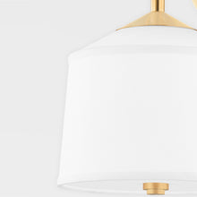 Load image into Gallery viewer, White Plains Wall Light in Detail.
