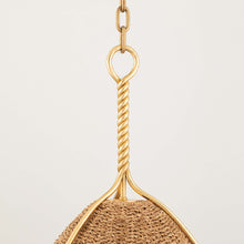 Load image into Gallery viewer, Woodlawn Pendant Light in Detail.
