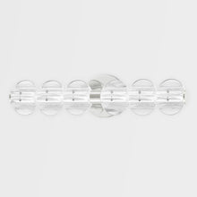 Load image into Gallery viewer, Lindley LED Bath Vanity Light in Detail.
