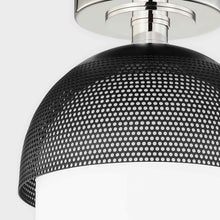 Load image into Gallery viewer, Nyack Semi Flush Mount Ceiling Light in Detail.
