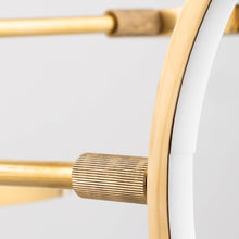 Load image into Gallery viewer, Saturn LED Chandelier in Detail.
