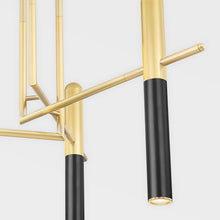 Load image into Gallery viewer, Thurston LED Chandelier in Detail.
