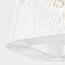 Load image into Gallery viewer, Verona Beach Semi Flush Ceiling Light in Detail.
