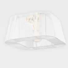 Load image into Gallery viewer, Verona Beach Semi Flush Ceiling Light in Detail.
