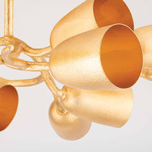 Load image into Gallery viewer, Vine Semi Flush Ceiling Light in Detail.
