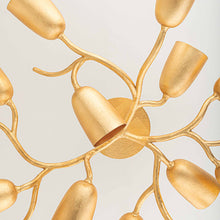 Load image into Gallery viewer, Vine Semi Flush Ceiling Light in Detail.

