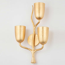 Load image into Gallery viewer, Vine Wall Light in Detail.
