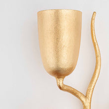 Load image into Gallery viewer, Vine Wall Light in Detail.
