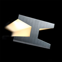 Load image into Gallery viewer, I Beam LED Wall Light in Detail.
