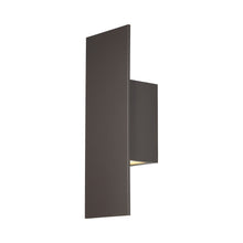 Load image into Gallery viewer, Icon Indoor/Outdoor LED Wall Light in Bronze/Small.
