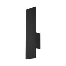 Load image into Gallery viewer, Icon Indoor/Outdoor LED Wall Light in Black/Large.
