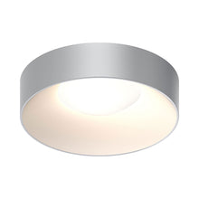 Load image into Gallery viewer, Ilios™ LED Flush Mount Ceiling Light in Dove Gray (18-Inch).
