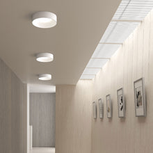 Load image into Gallery viewer, Ilios™ LED Flush Mount Ceiling Light in hallway.
