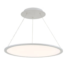 Load image into Gallery viewer, Illusion LED Pendant Light in Titanium/Small.
