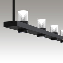 Load image into Gallery viewer, Intervals® LED Linear Suspension Light in Detail.
