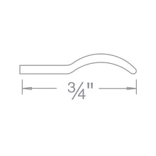 Load image into Gallery viewer, InvisiLED PRO III Mounting Clips - line drawing.
