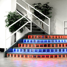 Load image into Gallery viewer, InvisiLED RGB Color Changing 24V LED Tape Light in outside area.

