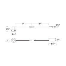 Load image into Gallery viewer, Ion 2 Inch Round LED Downlight - line drawing.
