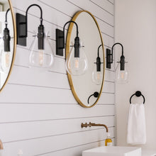 Load image into Gallery viewer, Ivy LED Wall Light in bathroom.

