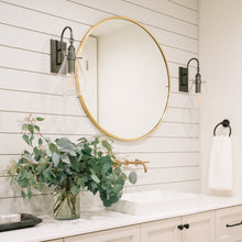 Load image into Gallery viewer, Ivy LED Wall Light in bathroom.
