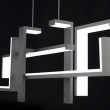 Load image into Gallery viewer, Jackal Linear LED Pendant Light in Detail.
