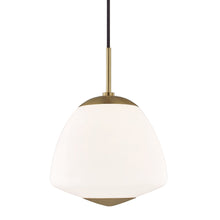 Load image into Gallery viewer, Jane Pendant Light in Aged Brass/Large.
