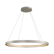 Load image into Gallery viewer, Jasmine LED Pendant Light in Silver Leaf/Round/XLarge.
