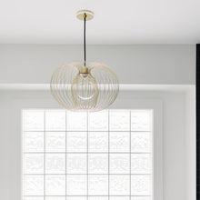 Load image into Gallery viewer, Jasmine Pendant Light in living room.
