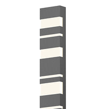 Load image into Gallery viewer, Jazz Notes Outdoor LED Wall Light in Detail.
