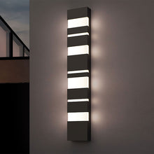 Load image into Gallery viewer, Jazz Notes Outdoor LED Wall Light in outdoor.
