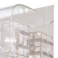 Load image into Gallery viewer, Jewel Box Bath Vanity Light in Detail.
