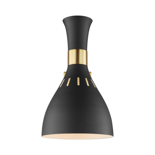 Joan Bath Wall Light in Black.
