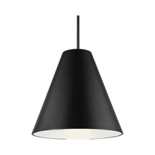 Load image into Gallery viewer, Joni LED Pendant Light in Matte Black (Medium).

