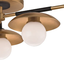 Load image into Gallery viewer, Julien LED Semi Flush Mount Ceiling Light in Detail.
