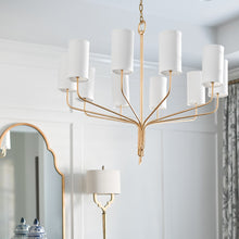 Load image into Gallery viewer, Juniper Chandelier in living room.
