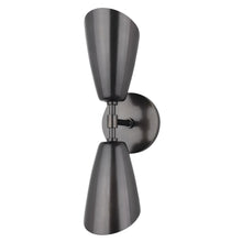 Load image into Gallery viewer, Kai 2-Light LED Wall Light in Old Bronze.
