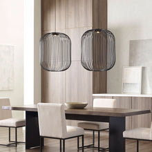 Load image into Gallery viewer, Kai LED Pendant Light in dining room.
