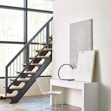 Load image into Gallery viewer, Karla LED Table Lamp in bedroom.
