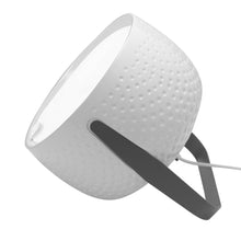 Load image into Gallery viewer, Bag LED Floor Lamp in Ceramic With Texture/Glossy White.
