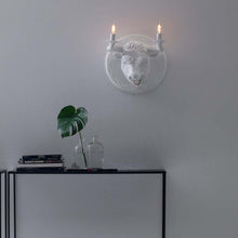 Load image into Gallery viewer, Corrado LED Wall Light in exhibition.
