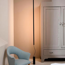 Load image into Gallery viewer, Cupido LED Floor Lamp in bedroom.
