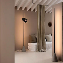 Load image into Gallery viewer, Cupido LED Floor Lamp in bedroom.
