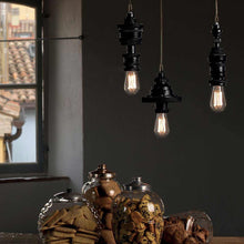 Load image into Gallery viewer, MEK 1 LED Pendant Light in dining room.
