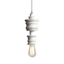 Load image into Gallery viewer, MEK 2 LED Pendant Light in White Ceramic (18W).
