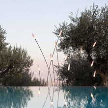 Load image into Gallery viewer, Nilo Outdoor LED Floor Lamp Outside Area.
