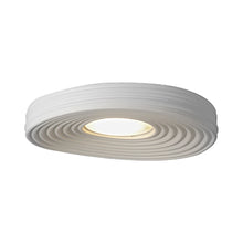 Load image into Gallery viewer, R.O.M.A LED Semi Flush Mount Ceiling Light in White.
